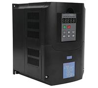 ERYUE Convertitore di Frequenza Convertitore Industriale da 7,5 KW per Motori Mandrino, Torni e Altro - AC da 180-250 V a Uscita Trifase 220 V