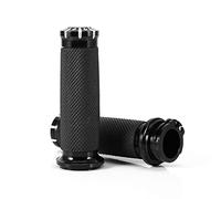 ERYUE Coppia 1 Pollice per Moto Motociclistica a Barra a Mano, Progettazione di Tipo retrò, Adatta a VRSC XL XR, Universale per Manubrio 25 Mm con Controllo a Farfalla a Doppio Cavo,