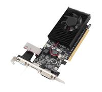 ERYUE Core della Scheda Grafica GT610 D3, Scheda Grafica DDR3 da 2 GB 64 Bit 810 MHz Frequenza di Memoria 1000 MHz Frequenza Core, Core Grafico GPU Completamente Unificato con (GT6102GD364BI)