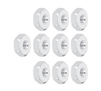 ERYUE Dadi del Coperchio della Ruota Dentata Guida in Acciaio Inossidabile Resistente alla Corrosione Struttura Resistente per Motosega, Dadi da 10 Pezzi