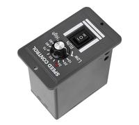 ERYUE DC12-60V Controller di velocità del Motore, Regolatore del Motore Elettrico 20A, Compatto e Facile Installare con Funzioni di Arresto, in Avanti e Inversa per il Motore a