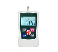 ERYUE Dinamometro digitale Push Pull,Misuratore di forza digitale 500 N/ 50 kg/ 110 lb/ 1760 oz Misuratore di forza portatile in opposizione Mini dinamometro retroilluminato commutabile con 6 teste di