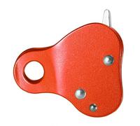 ERYUE Dispositivo di Assicurazione in Alluminio con Impugnatura per Corda da 220 Libbre per Arrampicata su Roccia, Arrampicata su Alberi, Corda Singola, Dispositivo di Assicurazione da 8-13 Mm (#1)