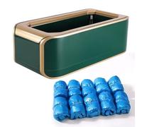 ERYUE distributore di copriscarpe,Dispenser automatico di copriscarpe - Macchina copriscarpe con 100 pezzi di copriscarpe antiscivolo Macchina copriscarpe portatile per interni Casa Supermercato Negoz