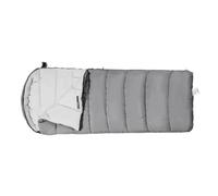 ERYUE Doppi Comodi Sacchi a Pelo da Campeggio Morbidi e Traspiranti 0 ° C- -18 ° C Doppio Uso con Cappuccio a Prova di umidità Cotone Modellante di Alta Qualità/Kachi 220x80 Cm per Adulti (1,2 kg)