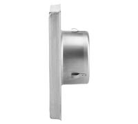 ERYUE Elegante e Robusta Presa D'aria a Parete in Acciaio Inossidabile 304, Perfetta per Asciugatrice, Bagno, e Altro Ancora, Alette Antispiffero per gravità, Fissaggi a Vite