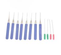 ERYUE Estrattore a Rubinetto, Estrattore per Riparazione di Rubinetti o Viti Rotti, Kit di Estrattore 12 Pc con Tocca con 0,15 Mm-8, 0,2 Mm-1, 0,2 Mm-2, 0,3 Mm-3, 0,3 Mm-4, 0,4