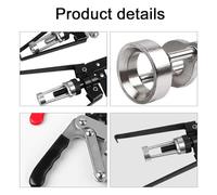 ERYUE Estrattore per Molle per Valvole Pinza a Corsoio Efficiente una Facile Rimozione della Molla Valvole Auto gli Appassionati del Fai da Te (Rossa)