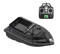 ERYUE Fishing Bait Boat,Barca per Esche da Pesca con Grande Contenitore per Esche Barca Automatica per Esche con Portata remota 400-500M