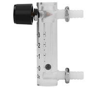 ERYUE Flussometro 0-3LPM, Portagomma in Materiale Acrilico, Misuratore OxygenAirGas per Rilevamento Gas in Officina