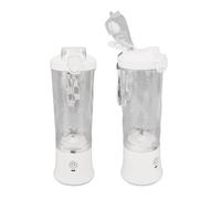 ERYUE Frullatore Portatile 600ml 2 modalità 150W 18000 Giri/min USB Ricaricabile 4000mAh Batteria Coperchio a Tenuta Mini Spremiagrumi Tazza per Frullati (Bianca)