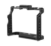 ERYUE Gabbia per Fotocamera Gabbia Video Resistente in Lega di Alluminio con Doppi Supporti per Pattino Freddo A7IV A7III A7II A7R III A7S II Installazione Compatta e Stabile della Fotocamera la