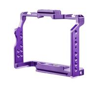 ERYUE Gabbia per Fotocamera Gabbia Video Resistente in Lega di Alluminio con Doppi Supporti per Pattino Freddo A7IV A7III A7II A7R III A7S II Installazione Compatta e Stabile della Fotocamera la