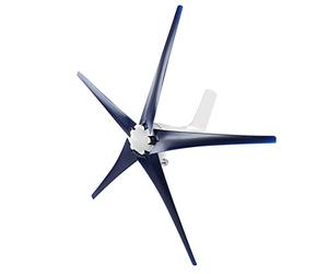 ERYUE Generatore Eolico Efficiente 5 Pale Piccole Eoliche Kit Attrezzatura Energetica Industriale 800 W per Barche, Cabine, Terrazze Fibra di Nylon (#8)