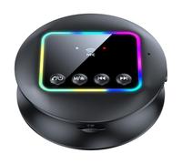ERYUE GT77 BT5.4 Ricevitore Trasmettitore Audio Wireless con Accoppiamento NFC e Lettore Musicale Scheda TF per Autoradio con Luce Ambientale RGB,