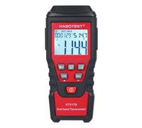 ERYUE HABOTEST HT617B Termometro Digitale a 2 Ad Alta Precisione per Altoforni a Idrogeno Liquido, Tester di Temperatura Portatile per Uso Industriale