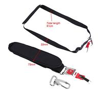 ERYUE Imbracatura per Decespugliatore Regolabile in Nylon con Protezione per le Spalle Imbottita Decespugliatore, Adatta Quasi Tutti i di - Materiale Durevole - Adatta Giardinieri