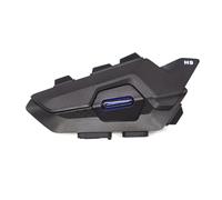 ERYUE Interfono Vivavoce Ascolto Musicale Radio FM Interfono per Casco IP65 Impermeabile per Motociclisti Fibra di Carbonio 1 Confezione (#4)