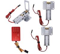 ERYUE JP Hobby ER-120 di Carrello di Atterraggio Retrattile Elettrico Ad Alta Precisione per Controller Aerei RC Versione V1 per Jet EDF da 90 Mm-120 Mm o Altri Aerei Fino a 10-12 Kg (Base