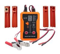 ERYUE Kit di Strumenti per la Pulizia del Tester degli Iniettori di Carburante per Automobili con 8 modalità Impulso, Adatto Test Diagnostici e Pulizia, Essenziale la Manutenzione Dell'auto (Arancia)