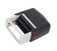 ERYUE Kit di Timbri Personalizzati Autoinchiostranti con Impronte Chiare per Numeri di Data, Messaggi Personalizzati, per Ufficio e Uso Domestico, Materiale ABS