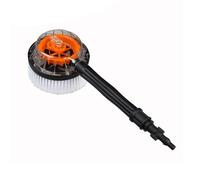 ERYUE La Spazzola Rotante per Lavatrice Pulisce in Modo Efficiente con La Porta M22 a Connessione Rapida per Pistola Idropulitrice, Ideale Proprietari di Case e Professionisti ABS Nero 42 Cm