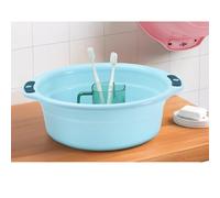 ERYUE Lavabo in Plastica, Addensato di Grande capacità, Leggero e Portatile, Adatto a Varie Esigenze di Lavaggio in Casa o in Dormitorio, con Struttura Antiscivolo (Medio 31,5x15,75 pollici)