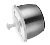 ERYUE Lavatrice per Verdure con Rotazione Manuale in Acciaio Inossidabile, Centrifuga per Insalata, Asciugatrice Lattuga Multifunzionale una Vita Sana, capacità di 5 Litri la Casa