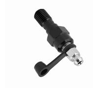 ERYUE M10x1.25 Mm Nipple a Vite per Pinza per Frenatura Freno per Frenatura, Realizzato in Alluminio di Alta qualità, Colorazione anodizzata. Facile Installazione, Adatta a Molte (Nero)