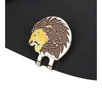 ERYUE Mini Indicatore per Pallina da, Clip per Cappello a Forma di Leone, Accessorio Esterno Portatile Magnetico Golfisti in Lega