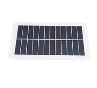 ERYUE Mini Pannello Solare Impermeabile Resistente Al Calore 5 V 2 W 400 MA per Apparecchi Telefonici, Salvaspazio per la Casa in Plastica Siliconica Esterni 1 X Mini Pannello Solare