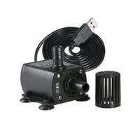 ERYUE Mini Pompa Acqua Senza Spazzole Fontana Sommergibile Impermeabile per Decorazioni da Giardino per Acquari, Pompa di Circolazione Ultra Silenziosa USB DC5V 4.8W Decorazioni Domestiche (#2)