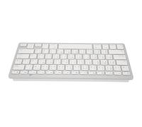 ERYUE Mini Tastiera Wireless Bianca Portatile Ultra Sottile da 78 Tasti con Funzionamento Semplice, Piccola Portatile, Lunga Durata, per IOS, per, per (tradizionale può G sorella)