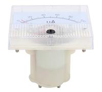 ERYUE Misuratore di Corrente Analogico CC per di Trasmissione e Distribuzione Energia, Amperometro Puntatore in Materiale ABS Durevole per Stabilizzatore Tensione, Armadio Distribuzione Energia