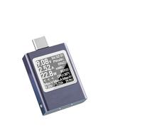 ERYUE Misuratore di Potenza USB Voltmetro Digitale Display Rotante a 360 Gradi per Tester di Tipo C Rilevatore Carica Risparmio Energetico e Misurazione Accurata per Telefono/laptop/tablet