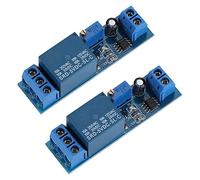 ERYUE Modulo relè con Ritardo Temporale Regolabile NE555 da 2 Pezzi 5 V per Hobbisti e Sperimentatori Elettronici