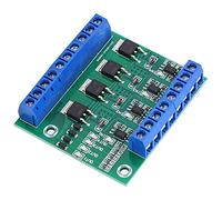 ERYUE Modulo Tubo MOS a 4 Vie Azionamento Stabile per Controllo di Apparecchiature Ad Alta Potenza con Indicatore del Segnale di Ingresso PWM per Motori e Strisce LED, capacità DC 3,7 V~27 V -