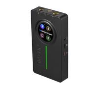 ERYUE MOOER Versatile Processore a Pedale Multieffetto con Touchscreen per Bassisti di Chitarra Elettrica Live Streaming, Nero (Nero)