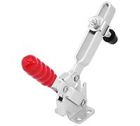 ERYUE Morsetto a Ginocchiera, Forte capacità di Carico di 227 Kg, Maniglia a Sgancio Rapido, Morsetto Verticale per Lavori Test Industriali, Materiale Argento Zincato