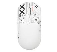 ERYUE Mouse Wireless per Computer, Mouse Wireless 2.4G Tipo C con Ricarica RGB, Mouse DPI a 5 Livelli con Luce RGB per Laptop, Dotato di Lunga Distanza Operativa, Supporta la Ricarica (Bianca)
