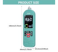 ERYUE Multimetro Digitale Automatico Anti-ustione con Riconoscimento del Filo Sotto Tensione per Test Elettrici e Settore delle Riparazioni Automobilistiche