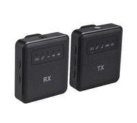 ERYUE PH2.4G Clip Collar Trasmettitore e Ricevitore Phphmic con Clip Phystem Portatile per per Intervista Live Show Vlog Insegnamento Meeting Discorso (1 trasmettitori e 1