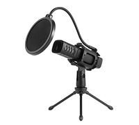 ERYUE PHUSB PHCARDIOID MIC CONDENSER CON STRUTTO FILTRO TR per il Podcasting in Streaming di Giochi Compatibile CON lo Smartphone per Laptop per PC