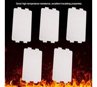 ERYUE Piastra in Mica Resistente per Forno a Microonde, 5 Pezzi, per Riparazioni Efficienti, Adatta Elettrodomestici - Accessorio Ecologico Tostapane, Scaldavivande, Asciugacapelli