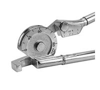 ERYUE Piegatubi Strumento di Piegatura Portatile in Acciaio Resistente per Tubi in Acciaio Alluminio Rame, Facile da Usare per gli Appassionati del Fai da Te (250 mm 1/2 12 mm)