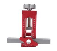 ERYUE Posizionatore per Installazione su Porta Dell'armadio, Attrezzo di Montaggio Regolabile in Lega di Alluminio per la Maggior Parte delle ante Dell'armadio Fai da Te, Robusto e