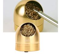 ERYUE Pulitore per Punta del Saldatore Design a Cupola per Aumentare la Durata Supporto a Sfera la Pulizia della Pistola di Saldatura, Dispositivo di Aspirazione Manuale dello Stagno Pulizia della