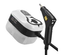 ERYUE Pulsante a Vapore Portatile Multifunzione 1500W 105 ℃ 4,5Bar Ad Alta Pressione 6 Passi Touchscreen 1200 Ml Serbatoio D'acqua con Accessori per per Finestre Divano (Plug)