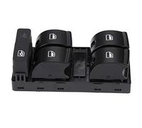 ERYUE Pulsante Interruttore Alzacristallo Elettrico Durevole per B6 B7, OE 8ED959851, Installazione Semplice, Ideale per Fan Fai da Te, ABS Nero