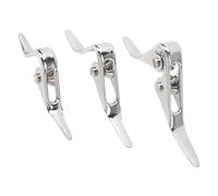 ERYUE Punta Guida a Rulli da Pesca in Lega di Alluminio Doppia Puleggia Premium per Canna da Esca, Piccola e Leggera, per la Movimentazione di Lenze Pesanti e Pesci Grandi Dimensioni, Set 3 Pezzi